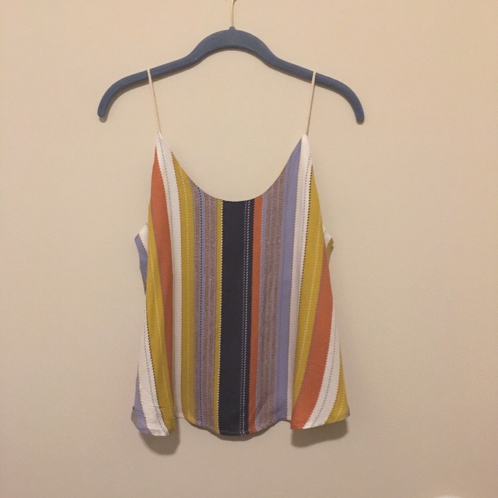 ✨Urban Romantics Vertical Striped Tank